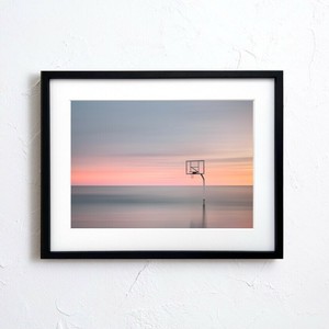 海报 2种尺寸 夕阳