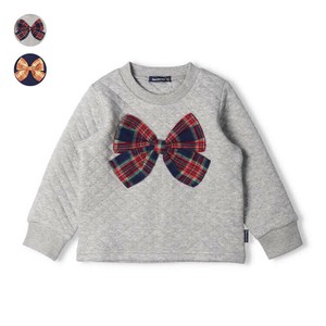 Kids' Sweater/Knitwear Check Pattern Cotton Batting