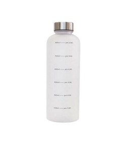 リビング TIME MAKER BOTTLE(メモリ付ボトル)1000ml WH