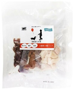 エースプロダクツ 愛犬の極上おやつ 国産柔らか煮 3種パック(鶏ささみ・鶏肝・馬肉) 犬用おやつ