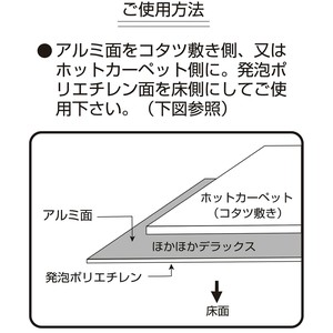 防ダニほかほかDX デラックス 2畳 U-Q937