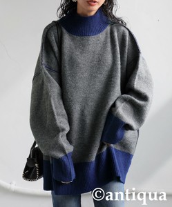 [antiqua] Sweater/Knitwear High-Neck