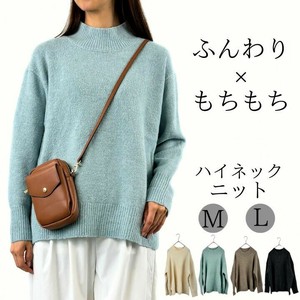 Sweater/Knitwear High-Neck