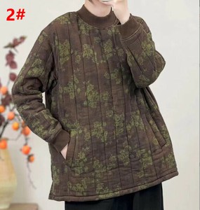 Coat Ladies fashion Floral Pattern