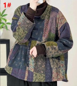 Coat Ladies fashion Floral Pattern [A/W]