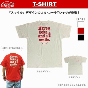 Coca-Cola コカ・コーラ 【 Tシャツ 6oz / スマイル 】CC-VT28sp