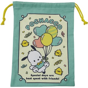 ポチャッコ パーティー 巾着 小物入れ 袋 サンリオ sanrio グッズ 雑貨 キャラクター
