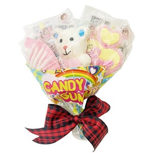 マシュマロブーケ6本セット ユニコーン＆ガーリー お菓子ブーケ プチギフト ホワイトデー