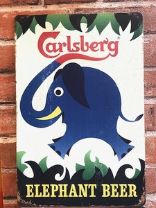 ティン 看板 インテリア　 サインボード　ブリキ看板　A4　アメザツ　アメリカン雑貨　ガレージ　アメリカ