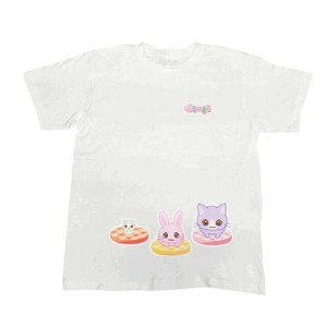 ぼさにまる Tシャツ 半袖 プリント サンリオ sanrio アパレル キャラクター