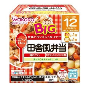 BIGサイズの栄養マルシェ 田舎風弁当 110g×1パック、80g×1パック