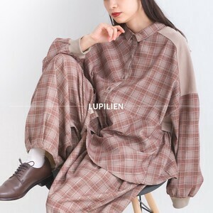 [SD Gathering] Button Shirt/Blouse Corduroy Check [2024 A/W NEW]