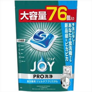 ジョイジェルタブクリスタル76P 【自動食器洗い洗剤】