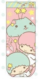 ジャガードソックス　カピパラさん×リトルツインスターズ　サンリオキャラクターズ