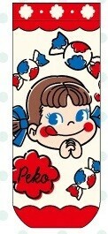 ジャガードソックス　ペコちゃん　サンリオキャラクターズ