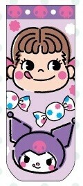 ジャガードソックス　ペコちゃん×クロミ　サンリオキャラクターズ