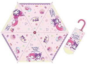 Umbrella Foldable Umbrella My Melody Sanrio Characters KUROMI