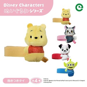 【マスコット付きタイ】ディズニーキャラクターズ 抱きつきタイ