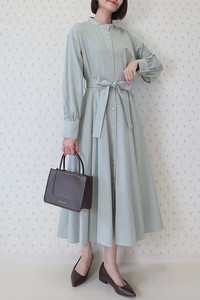 【INTERPLAY x MAYUKO】ドレープフレア ワンピース
