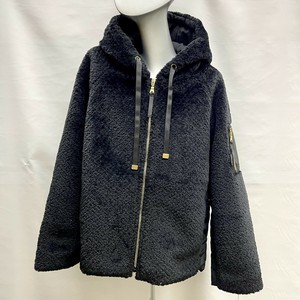 【秋冬】ジャケット パーカー ボア キルト 切替 ドッキング 異素材