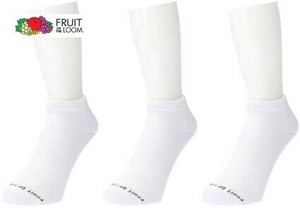 FRUIT OF THE LOOM（フルーツオブザルーム）ソックス レディース メンズ