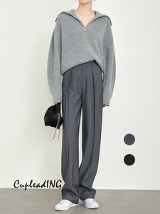 ≪予約商品≫早い者勝ち スラックス 2024秋冬 カジュアルパンツ 女性 スーツパンツ スリム ワイドパンツ