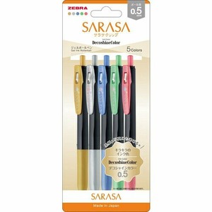 ZEBRA Gel Pen ZEBRA Sarasa Ballpoint Pen Deco Shine