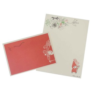 【レターセット】レターセット 赤ずきん 花束を