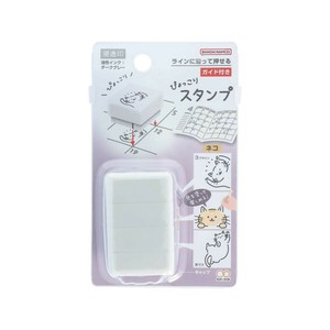 【ハンコ】ぴょっこりスタンプ ネコ ねこ