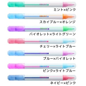 【ペン】重ね書きマーカー DECOT デコット3