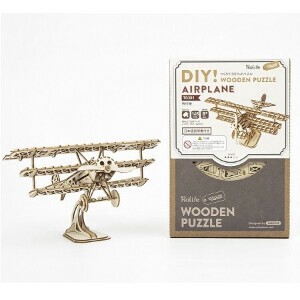 TG301　飛行機／3Dウッドパズル