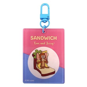 【キーホルダー】トムとジェリー バイカラーキーホルダー EAT EAT EAT B