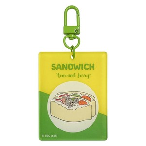 【キーホルダー】トムとジェリー バイカラーキーホルダー EAT EAT EAT C タフィー