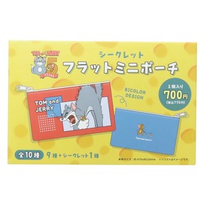 【ポーチ】トムとジェリー シークレットフラットミニポーチ 全10種 コマワリ