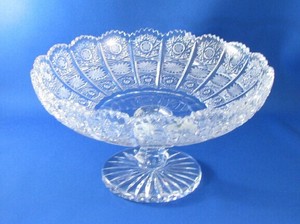 ボヘミア 500PKカット コンポート 直径33.0cm  63040-PK-330