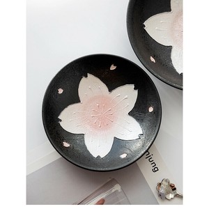 Hasami ware Main Plate Cherry Blossoms Arita ware 5.5-sun