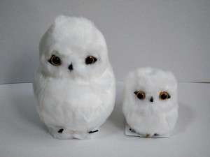 YO*吉徳　ホワイトフクロウ　ぬいぐるみ　りくのなかまたち