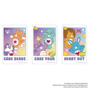 贴纸 2024年 新商品 Care Bears彩虹熊 秋冬