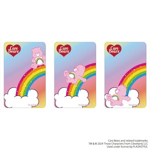 贴纸 2024年 新商品 Care Bears彩虹熊 秋冬