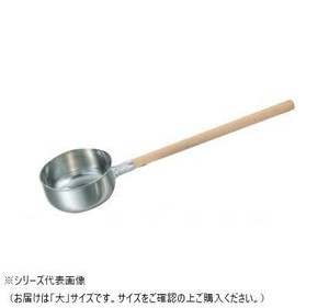 EBM　18-8　水杓子(目盛付)大　柄付き　16cm　1.4L　0402100