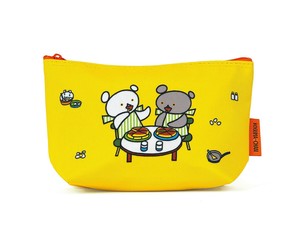 こぐまちゃん マルチポーチ イエロー CKKC018-1