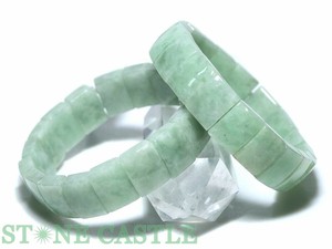 ☆高品質☆【ブレスレット】本翡翠 バングル 約15x10mm 【天然石 パワーストーン】