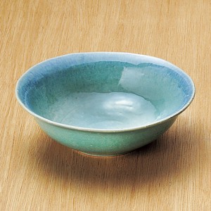 トルコブルー7.3ボール(信楽焼) 日本製 陶器 和食器