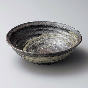灰刷毛目7.0鉢(信楽焼) 日本製 陶器 和食器