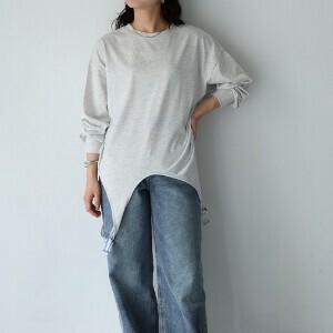 [SD Gathering] T-shirt Long T-shirt Multi-colored Stitch 2-way