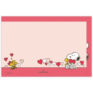スヌーピー LOVE 愛おしむ【Peanuts All Good／ミニメッセージカードセット】