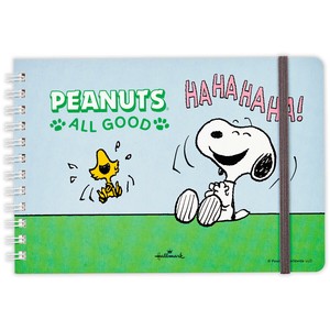 スヌーピー ENJOY 楽しむ【Peanuts All Good／横型リングノート】