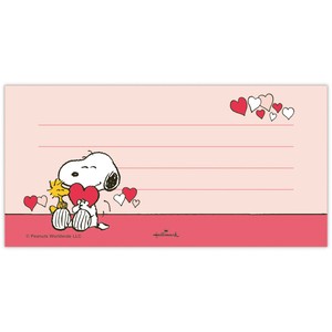 スヌーピー LOVE 愛おしむ【Peanuts All Good／メモパッド】