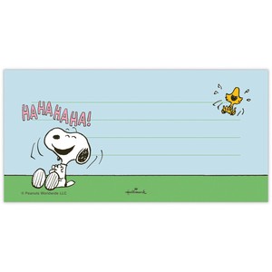 スヌーピー ENJOY 楽しむ【Peanuts All Good／メモパッド】