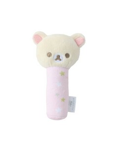 Rilakkuma Baby にぎにぎスティック/コリラックマ/ピンク